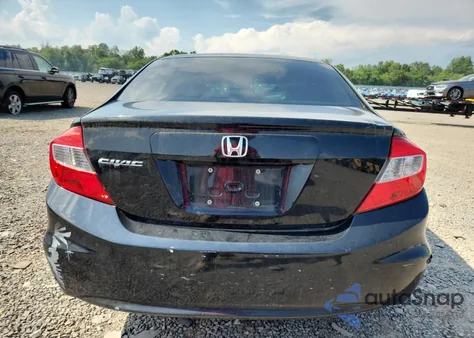 2012 Honda Civic Lx from USA, damaged, VIN 19XFB2F57CE360834